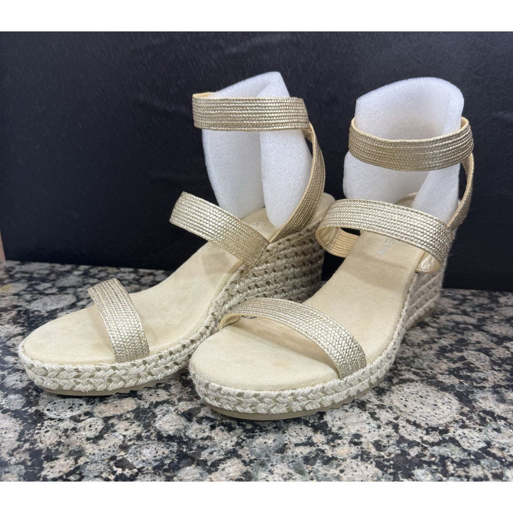 Anne Klein Espadrilles Sandal Wo’s Size 8.5M - Picture 3 of 13